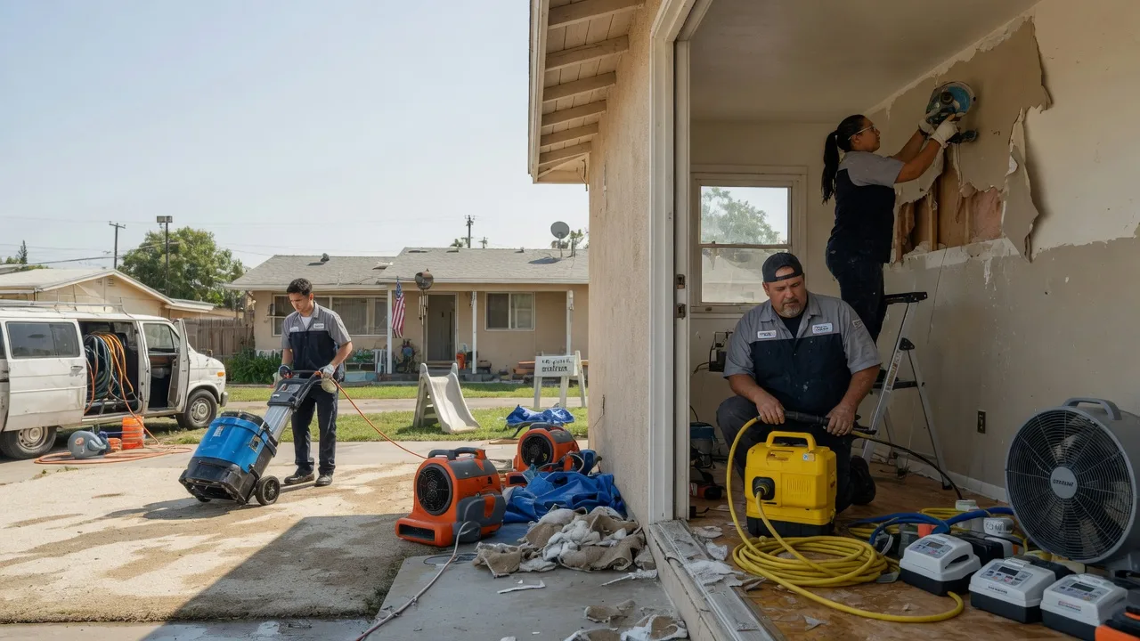 Water Damage Restoration in Happy, TX near me